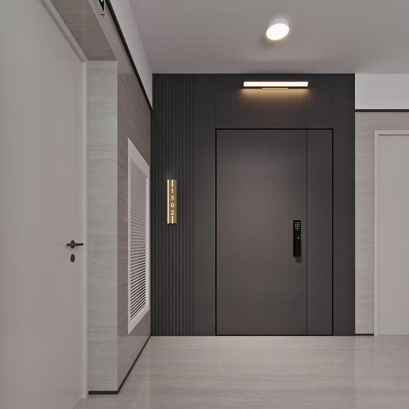 3D Radial Precision Carved Hidden Door