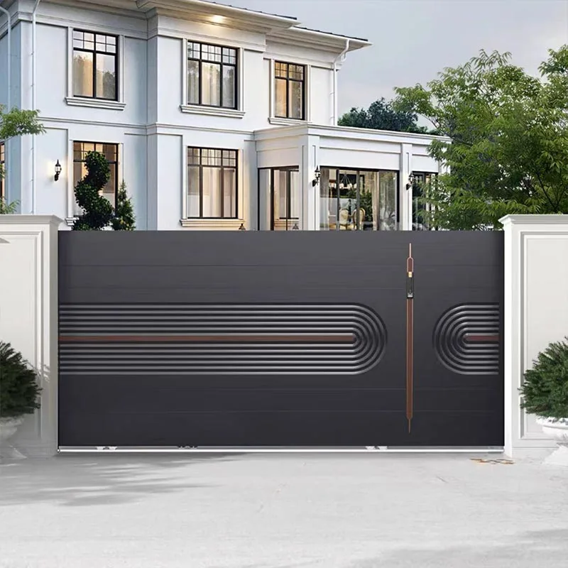 Courtyard Thermal Break Cast Aluminum Door